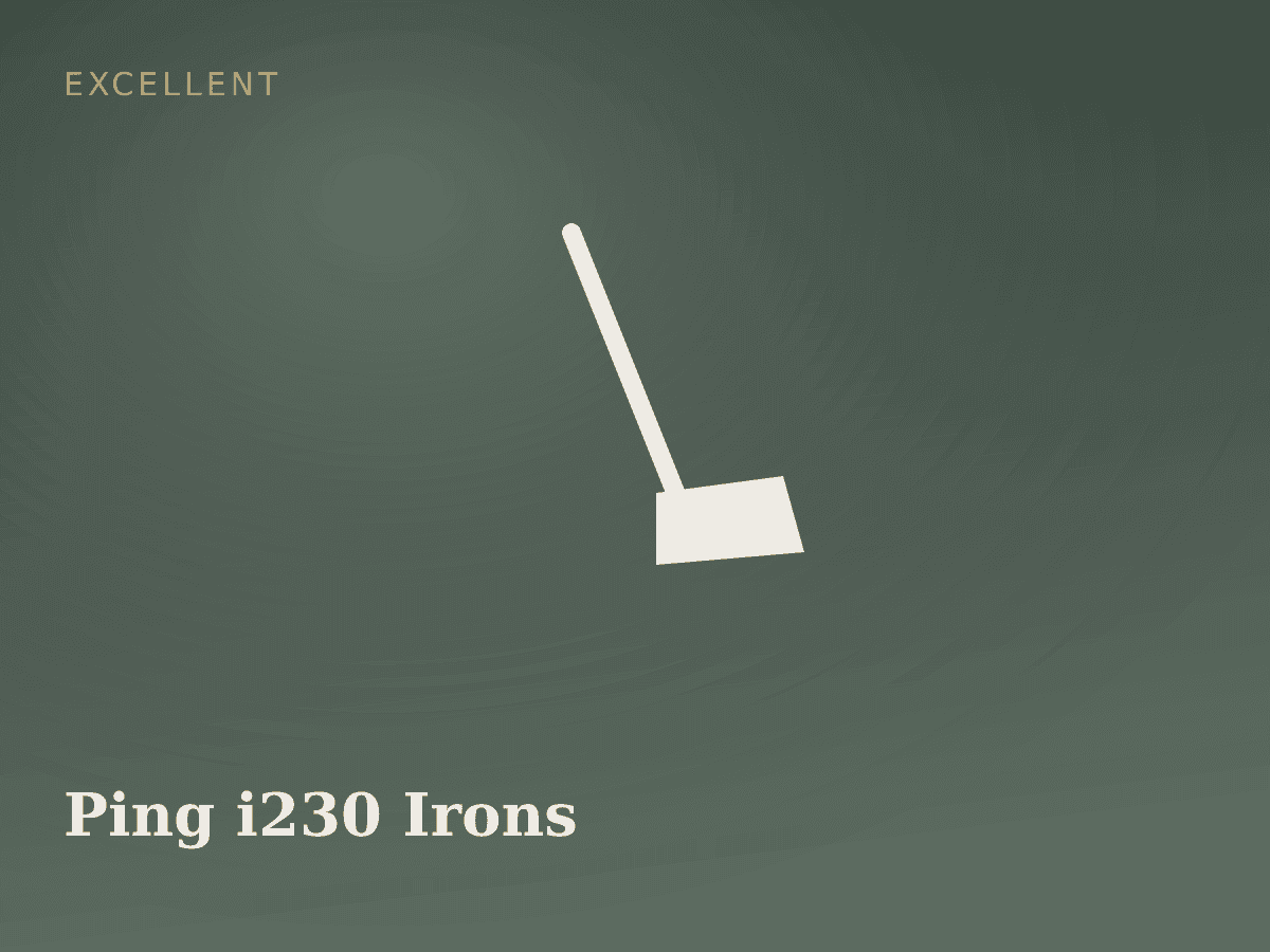 Ping i230 Irons 4-PW Stiff Flex photo 1