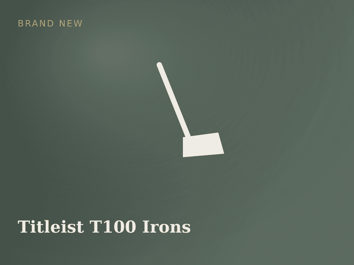 Titleist T100 Irons 4-PW Regular Flex photo 1
