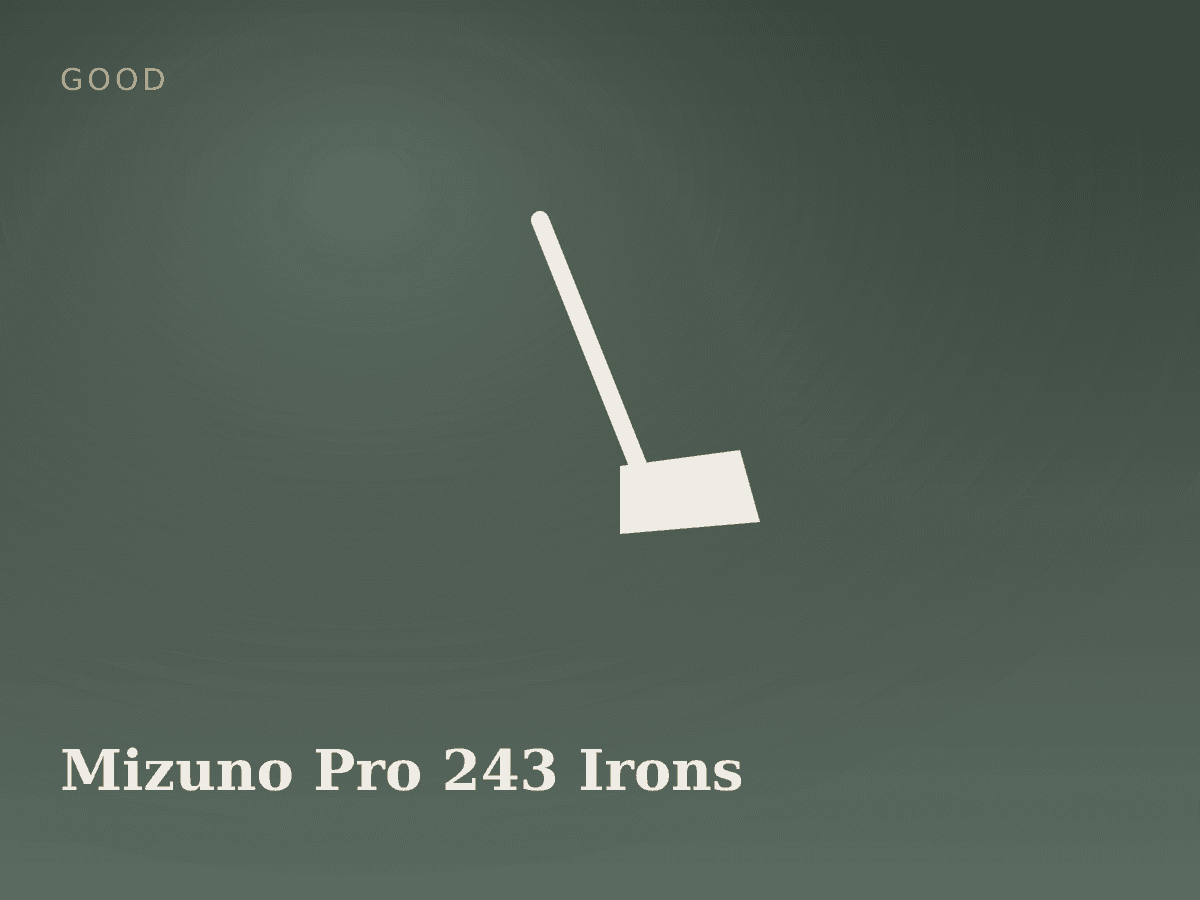 Mizuno Pro 243 Irons 5-PW+GW Stiff Flex photo 1
