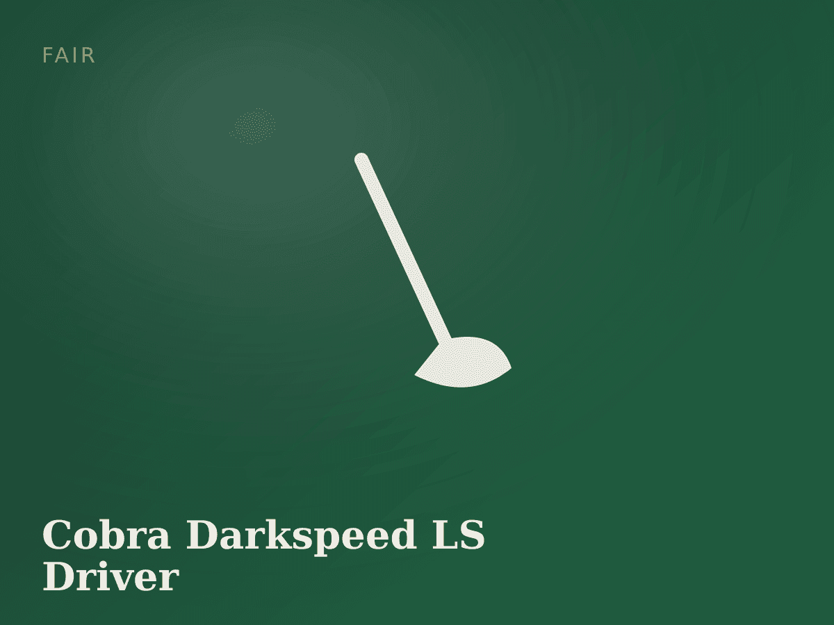 Cobra Darkspeed LS Driver 12° Regular Flex photo 1