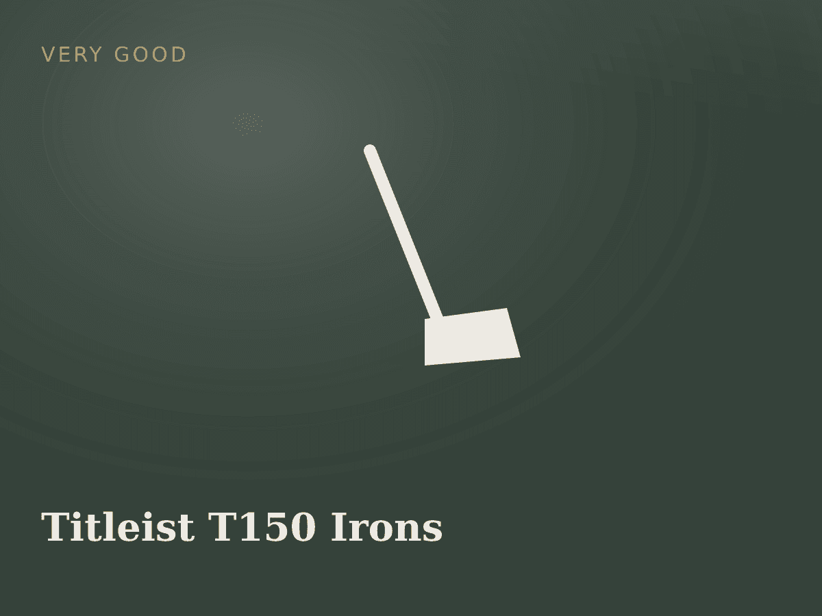 Titleist T150 Irons 5-PW X-Stiff Flex photo 1