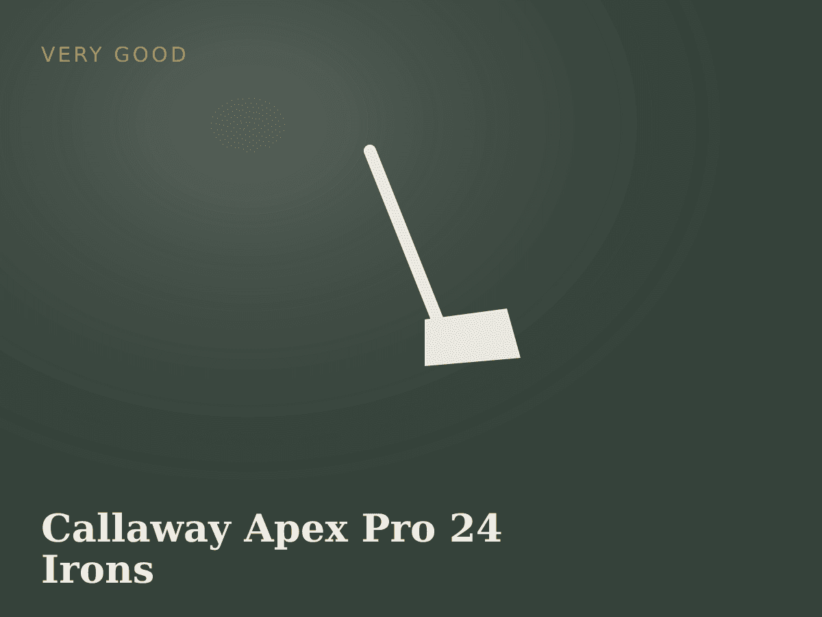 Callaway Apex Pro 24 Irons 4-PW+AW Stiff Flex photo 1