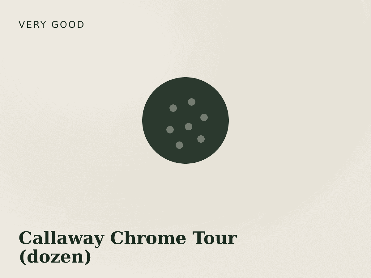 Callaway Chrome Tour (dozen) photo 1